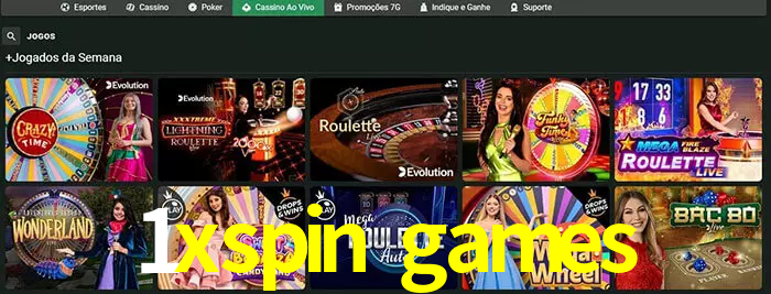 1xspin games bet